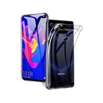 Kvy Huawei Honor 20 View Kamera Korumalı Süper Silikon Şeffaf Kılıf