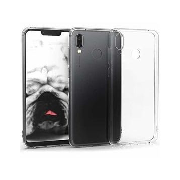 Kvy Huawei Honor Play Kamera Korumalı Süper Silikon Şeffaf Kılıf