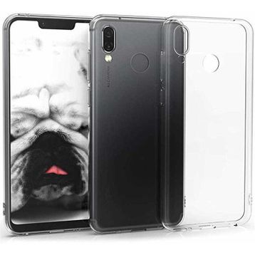 Kvy Huawei Honor Play Kamera Korumalı Süper Silikon Şeffaf Kılıf