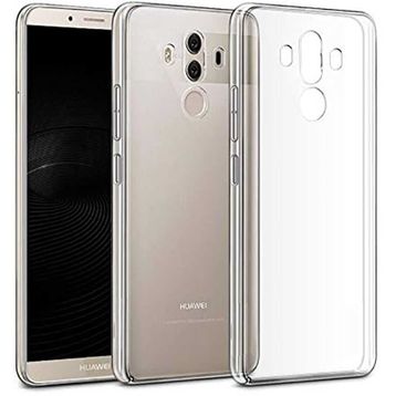 Kvy Huawei Mate 10 Pro Kamera Korumalı Süper Silikon Şeffaf Kılıf