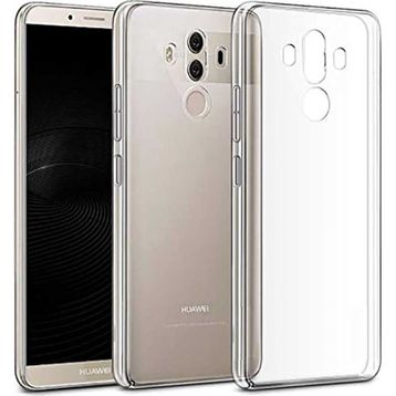 Kvy Huawei Mate 10 Pro Kamera Korumalı Süper Silikon Şeffaf Kılıf