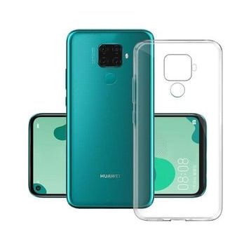 Kvy Huawei Mate 30 Lite Kamera Korumalı Süper Silikon Şeffaf Kılıf