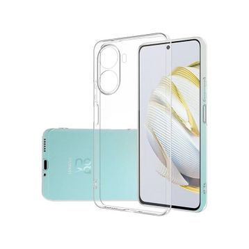 Kvy Huawei Nova 10 Kamera Korumalı Süper Silikon Şeffaf Kılıf
