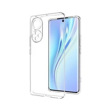 Kvy Huawei Nova 9 Kamera Korumalı Süper Silikon Şeffaf Kılıf