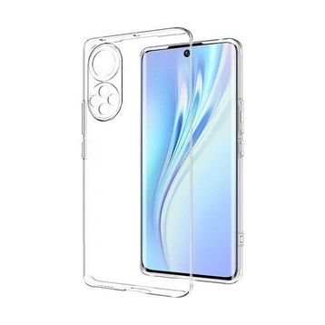Kvy Huawei Nova 9 Kamera Korumalı Süper Silikon Şeffaf Kılıf
