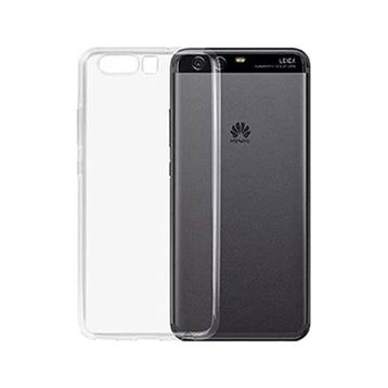 Kvy Huawei P10 Kamera Korumalı Süper Silikon Şeffaf Kılıf
