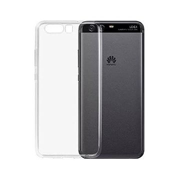 Kvy Huawei P10 Kamera Korumalı Süper Silikon Şeffaf Kılıf
