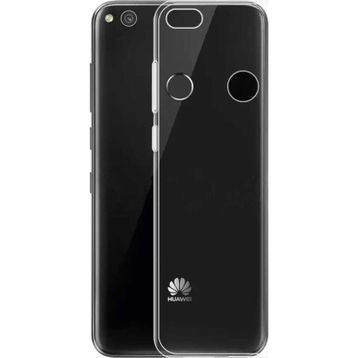 Kvy Huawei P8 Lite Kamera Korumalı Süper Silikon Şeffaf Kılıf