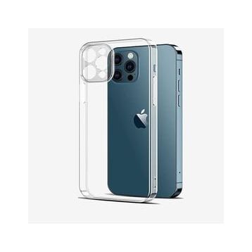 Kvy iPhone 14 Pro Kamera Korumalı Süper Silikon Şeffaf Kılıf