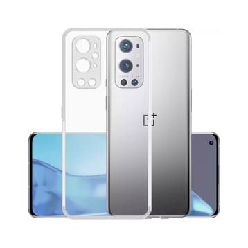 Kvy One plus 9 Pro Kamera Korumalı Süper Silikon Şeffaf Kılıf