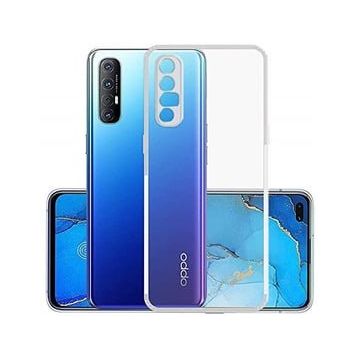 Kvy Oppo Reno 3 Pro Kamera Korumalı Süper Silikon Şeffaf Kılıf
