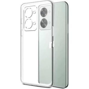 Kvy Oppo Reno 8 Kamera Korumalı Süper Silikon Şeffaf Kılıf