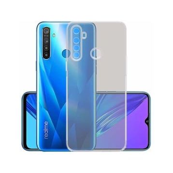 Kvy Realme 6İ Kamera Korumalı Süper Silikon Şeffaf Kılıf