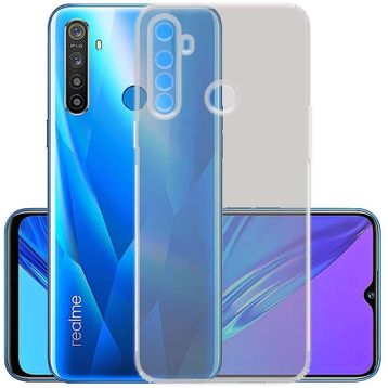 Kvy Realme 6İ Kamera Korumalı Süper Silikon Şeffaf Kılıf