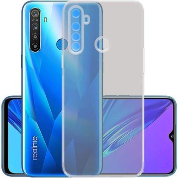 Kvy Realme 6İ Kamera Korumalı Süper Silikon Şeffaf Kılıf