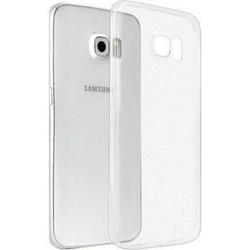 Kvy Samsung Galaxy S6 Kamera Korumalı Süper Silikon Şeffaf Kılıf
