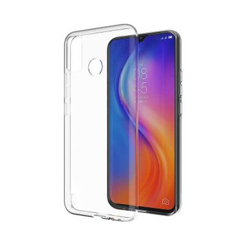 Kvy Tecno Spark 6 Go Kamera Korumalı Süper Silikon Şeffaf Kılıf