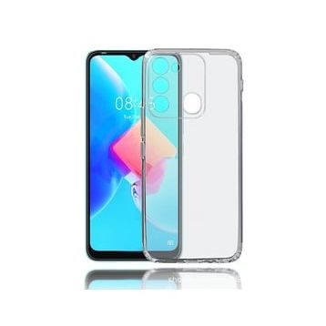 Kvy Tecno Spark Go Kamera Korumalı Süper Silikon Şeffaf Kılıf
