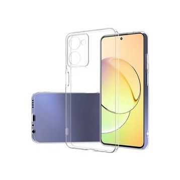 Kvy Vivo Y36 4G Kamera Korumalı Süper Silikon Şeffaf Kılıf