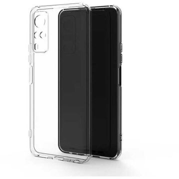 Kvy Vivo Y51 Kamera Korumalı Süper Silikon Şeffaf Kılıf