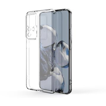 Kvy Xiaomi Mİ 12T Pro Kamera Korumalı Süper Silikon Şeffaf Kılıf