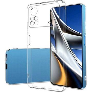 Kvy Xiaomi Poco X4 Pro 5g Kamera Korumalı Süper Silikon Şeffaf Kılıf