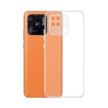 Kvy Xiaomi Redmi 10A Kamera Korumalı Süper Silikon Şeffaf Kılıf