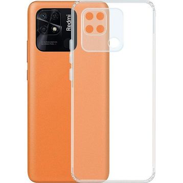 Kvy Xiaomi Redmi 10A Kamera Korumalı Süper Silikon Şeffaf Kılıf