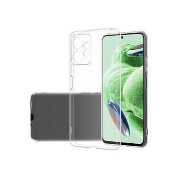 Kvy Xiaomi Redmi Note 12 4G Kamera Korumalı Süper Silikon Şeffaf Kılıf