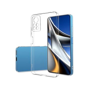 Kvy Xiaomi Redmi Note 12 Pro 4G Kamera Korumalı Süper Silikon Şeffaf Kılıf