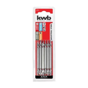 Kwb 100 mm 6 Parça Çift Taraflı Bits Uç