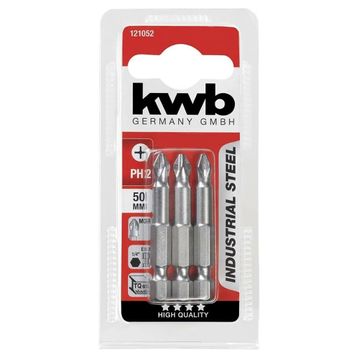 Kwb 49121052 50 mm SB PH 2 3 Parça Bits Uç Seti