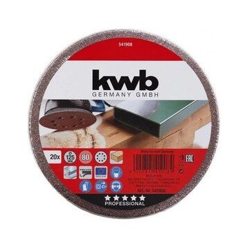 KWB 49541908 80 Kum 125 mm Zımpara
