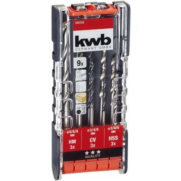 Kwb 9 Parça Kombi Matkap Seti