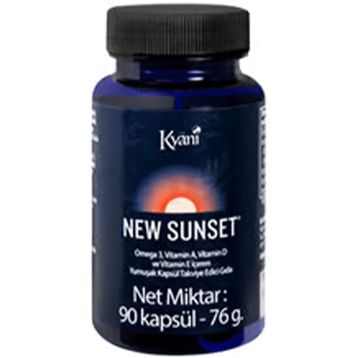 Kyani Sunset Omega 3 90 Kapsül Balık Yağı