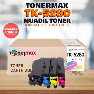 Kyocera Ecosys M6635CIDN TK-5280 Muadil Toner Set