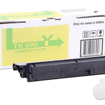 Kyocera Mita TK-590 Orjinal Sarı Toner
