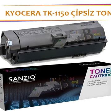 Kyocera TK-1150 Siyah Muadil Toner