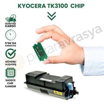 Kyocera TK-3100 Toner Chip