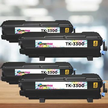 Kyocera TK-3300 Ecosys MA4500IX MA4500IFX 1T0C100NL0 4'lü Muadil Toner