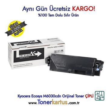 Kyocera TK-5140 Siyah Muadil Toner