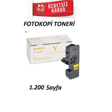 Kyocera TK-5220 Sarı Orjinal Toner