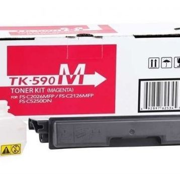 Kyocera TK-590-M Kırmızı Muadil Toner