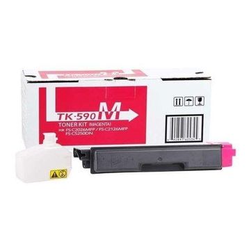 Kyocera TK-590-M Kırmızı Muadil Toner