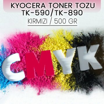 Kyocera TK-590/TK-890 Sarı Muadil Toner