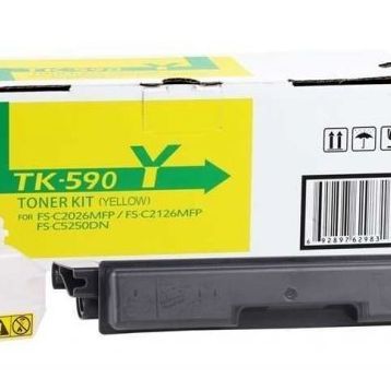 Kyocera TK-590/TK-890 Sarı Muadil Toner