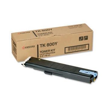 Kyocera TK-800Y 370PB3KL FS-C8008 Sarı Orjinal Toner
