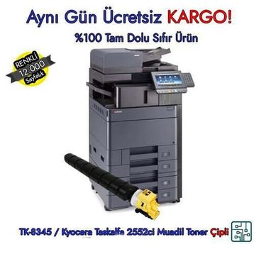 Kyocera TK-8345 Sarı Uyumlu Muadil Toner