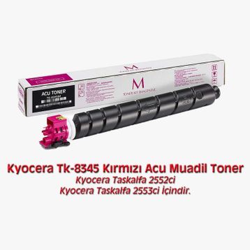 Kyocera TK 8345 Taskalfa 2552Cİ Kırmızı Toner