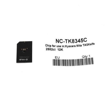 Kyocera TK-8345/1T02L7CNL0 Mavi Toner Chip
